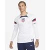 Nike Men's USA Dri-FIT Stadium Home Long Sleeve Jersey - White/Loyal Blue -Optimal Sportswear Store 0f09321f 8c93 45ad 86be 827ff813daa5