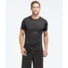Men's Swift Short Sleeve Shirt - Black -Optimal Sportswear Store 100030 01 1