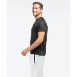 Men's Swift Short Sleeve Shirt - Black -Optimal Sportswear Store 100030 01 3