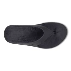 OOfos Unisex OOriginal Sandal - Black- Regular (D) -Optimal Sportswear Store 1000BLK shot6 932x680 6eee01d8 7f50 4be5 80d4 2b9e283c9c84