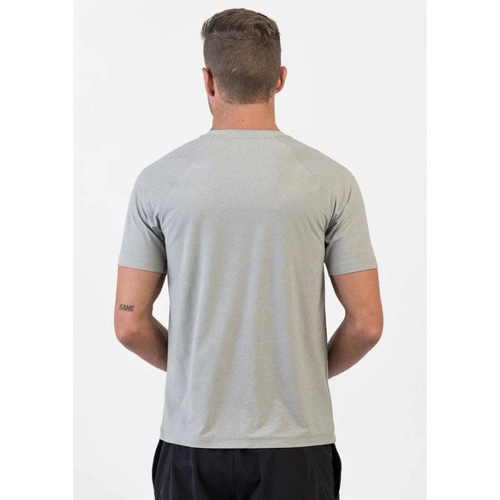 Men's Reign Short Sleeve Shirt - Light Gray Heather 5 Men's Reign Short Sleeve Shirt - Light Gray Heather - Image 3