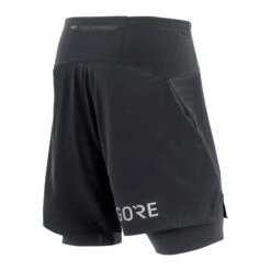 Gore Wear Men's R7 2 In1 Shorts - Black -Optimal Sportswear Store 1004639900 2 1