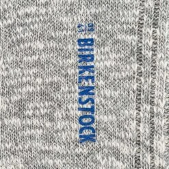 Birkenstock Women's Cotton Slub Socks - Gray / White -Optimal Sportswear Store 1008032 detail 2