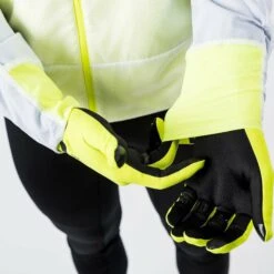 Gore Wear Men's Drive Jacket - White/Neon Yellow -Optimal Sportswear Store 100843 0108 6