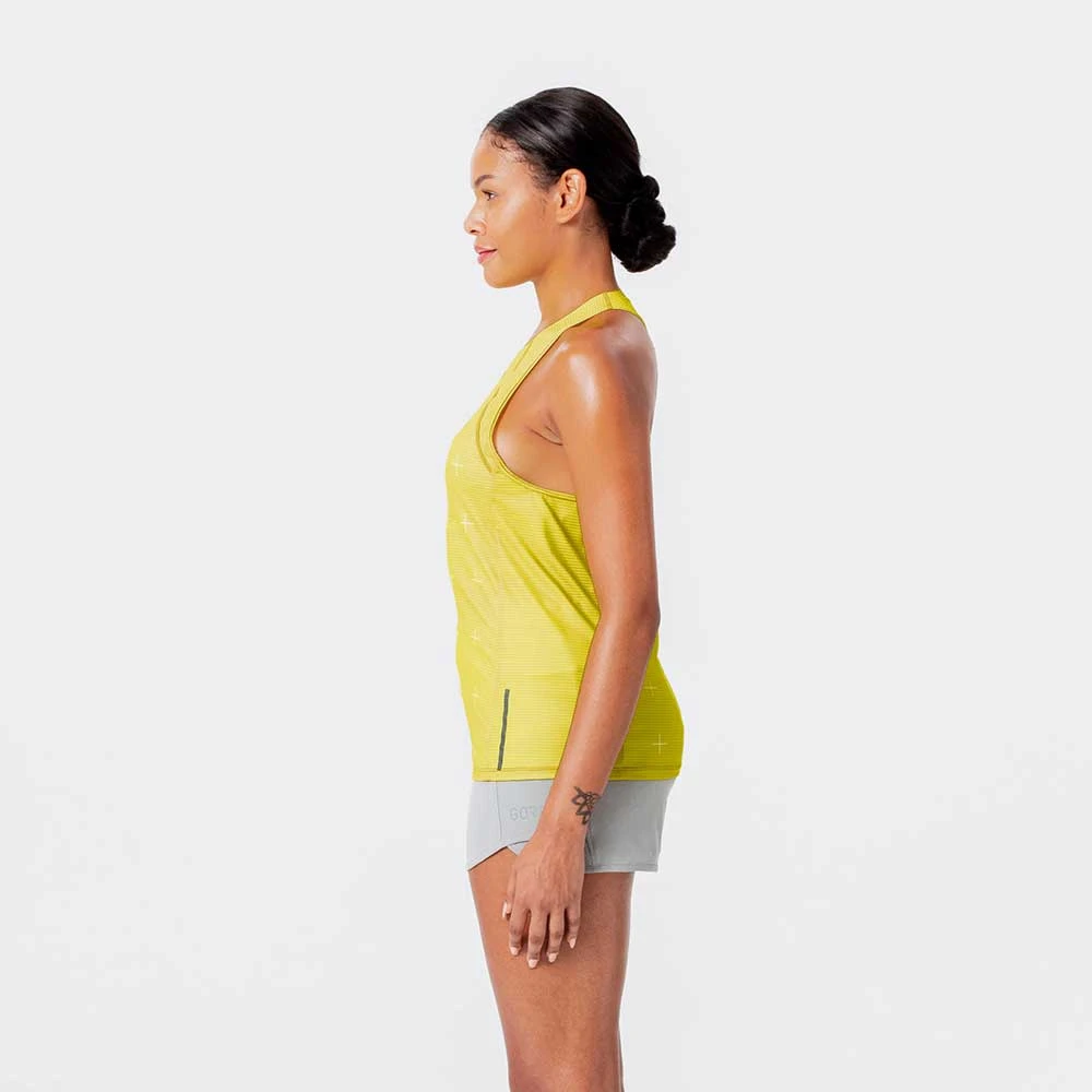 Gore Wear Women's Contest Daily Singlet - Washed Neon Yellow 7 Gore Wear Women's Contest Daily Singlet - Washed Neon Yellow - Image 5