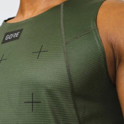 Gore Wear Men's Contest Daily Singlet - Utility Green 11 Gore Wear Men's Contest Daily Singlet - Utility Green -Optimal Sportswear Store 100914 BH00 6 34095.1649106072
