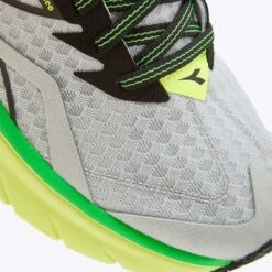 Diadora Men's Nucleo Running Shoe - Silver/Black/Yellow Fl DD - Regular (D) -Optimal Sportswear Store 101 1 6b2ac7af a497 4d21 b902 6750d0402131