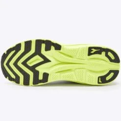 Diadora Men's Nucleo Running Shoe - Silver/Black/Yellow Fl DD - Regular (D) -Optimal Sportswear Store 101 3