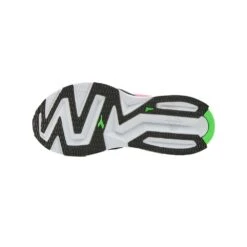 Diadora Women's Atomo V7000 Running Shoe - White/Green Fluo/Pink Fluo -Optimal Sportswear Store 101.179068 D0250 40 HR