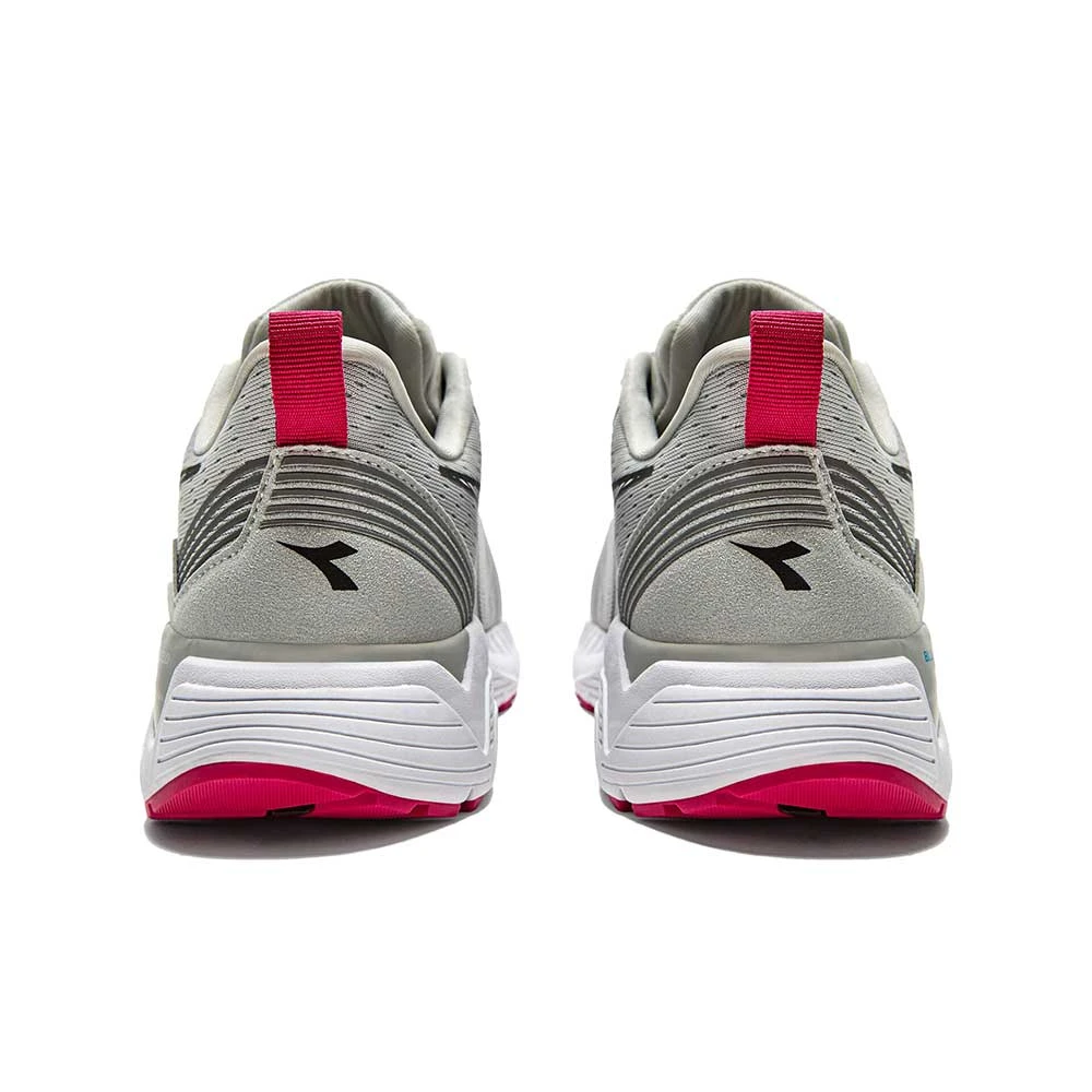 Diadora Women's Mythos Blushield Vigore 2 Running Shoe - Silver Dd/Blk/Rubine Red - Regular (B) 5 Diadora Women's Mythos Blushield Vigore 2 Running Shoe - Silver Dd/Blk/Rubine Red - Regular (B) - Image 3