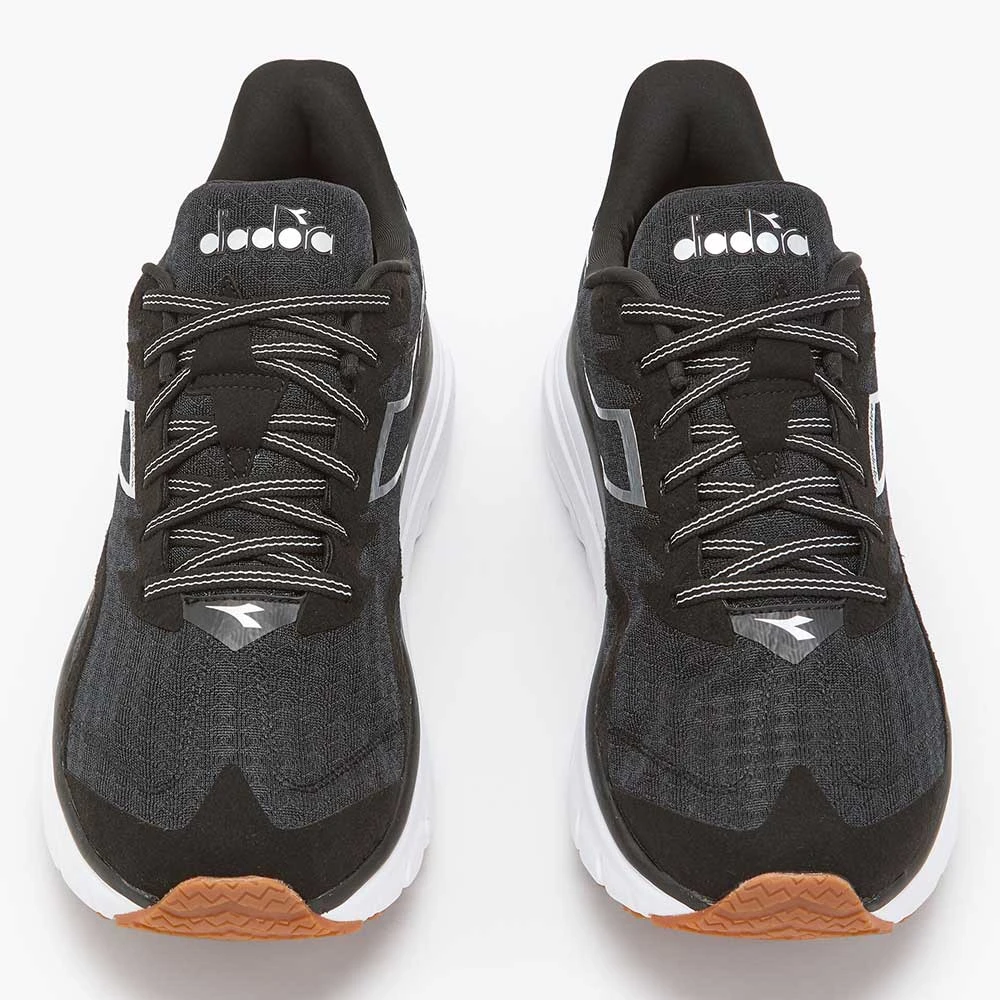 Diadora Men's Nucleo Running Shoe - Black/Silver/White - Regular (D) 4 Diadora Men's Nucleo Running Shoe - Black/Silver/White - Regular (D) - Image 2