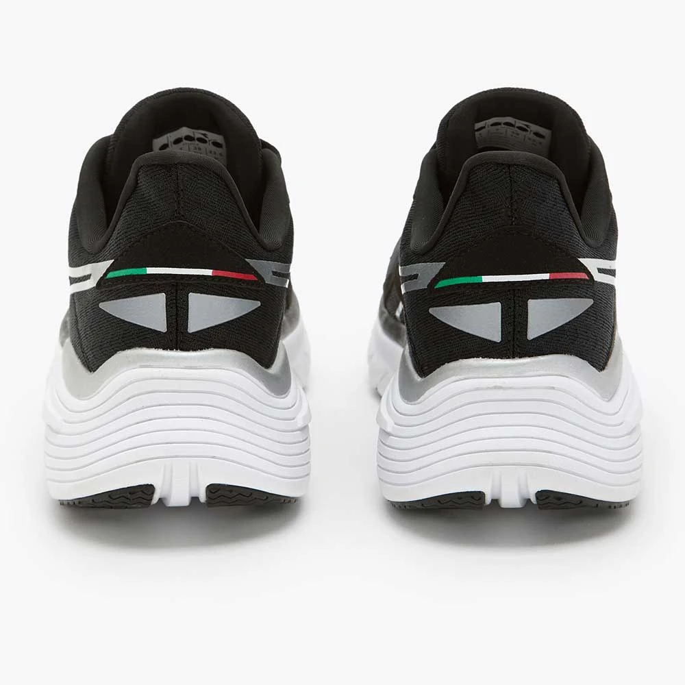 Diadora Women's Nucleo Running Shoe - Black/Silver/White - Regular (B) 5 Diadora Women's Nucleo Running Shoe - Black/Silver/White - Regular (B) - Image 3