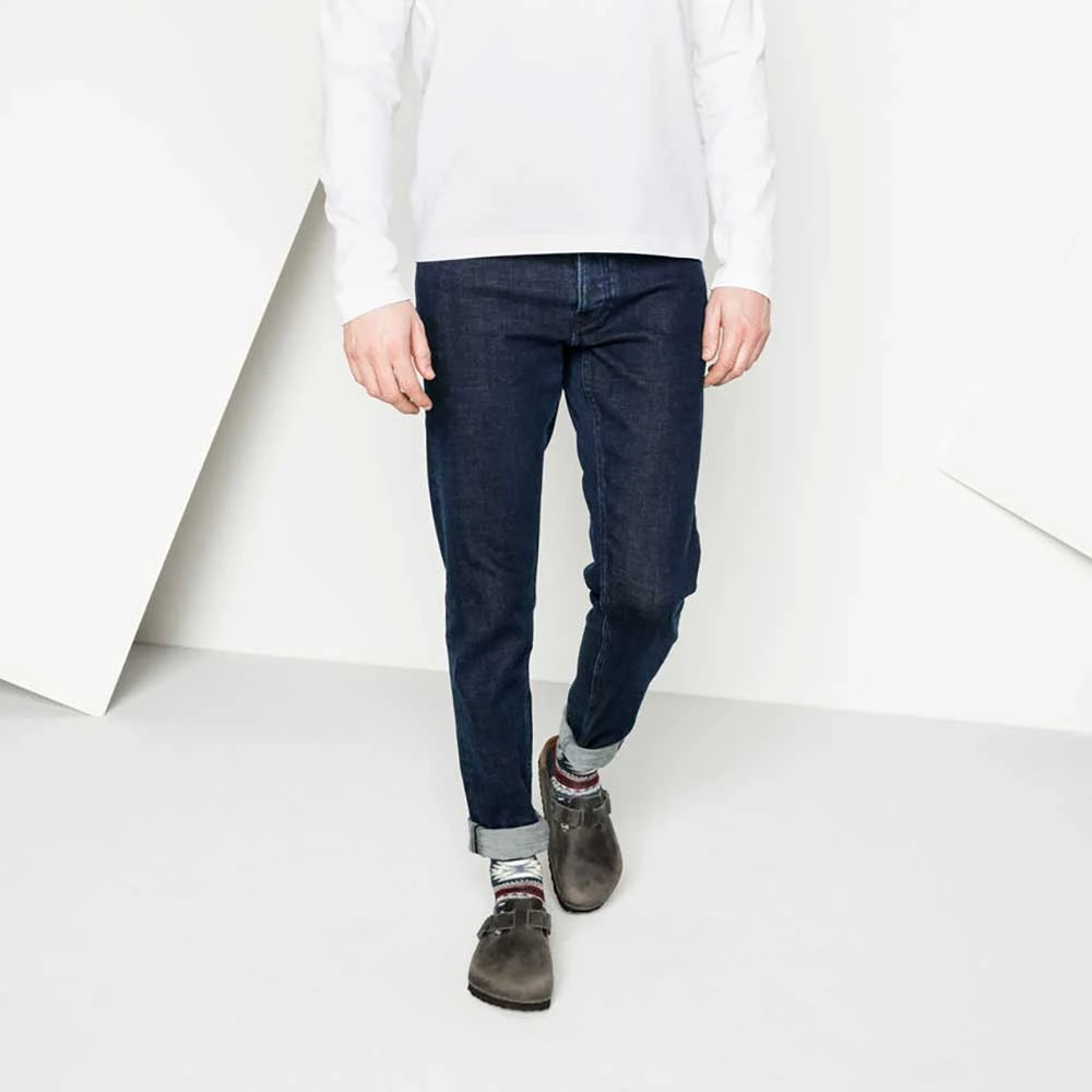 Birkenstock Women's Boston SFB Oiled Leather - Iron - Regular 8 Birkenstock Women's Boston SFB Oiled Leather - Iron - Regular - Image 6