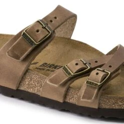 Birkenstock Women's Franca Cork Tobacco Brown Oiled Leather- Regular/Wide -Optimal Sportswear Store 1015930 detail 1