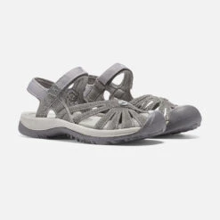 Keen Women's Rose Sandal - Gargoyle/Raven- Regular (B) -Optimal Sportswear Store 1016733 PLA PDP