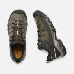 Keen Men's Targhee III Leather Waterproof Hiking Shoe - Black Olive/Golden Brown - Regular (D) 7 Keen Men's Targhee III Leather Waterproof Hiking Shoe - Black Olive/Golden Brown - Regular (D) -Optimal Sportswear Store 1017784 PLD PDP