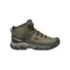 Keen Men's Targhee III Leather Mid Waterproof Hiking Boots - Black Olive/Golden Brown - Regular (D) -Optimal Sportswear Store 1017787 P large