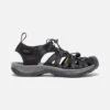 Keen Women's Whisper Sandal - Black/Magnet- Regular (B) 1 Keen Women's Whisper Sandal - Black/Magnet- Regular (B) -Optimal Sportswear Store 1018227 P PDP