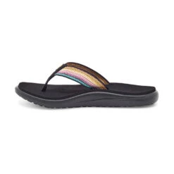 Teva Women's Voya Flip Sandal - Antiguous Black Multi- Regular (B) 11 Teva Women's Voya Flip Sandal - Antiguous Black Multi- Regular (B) -Optimal Sportswear Store 1019040 ABML 3