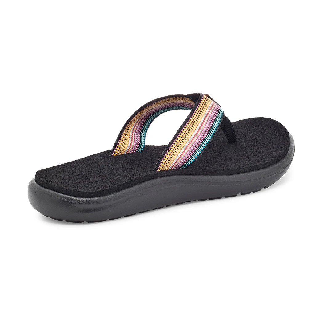 Teva Women's Voya Flip Sandal - Antiguous Black Multi- Regular (B) 5 Teva Women's Voya Flip Sandal - Antiguous Black Multi- Regular (B) - Image 3
