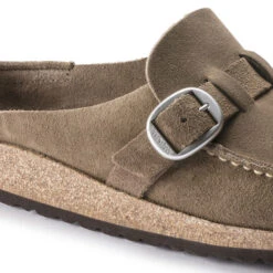 Birkenstock Women's Buckley Suede - Grey Taupe- Medium/Narrow -Optimal Sportswear Store 1019490 detail 1 1