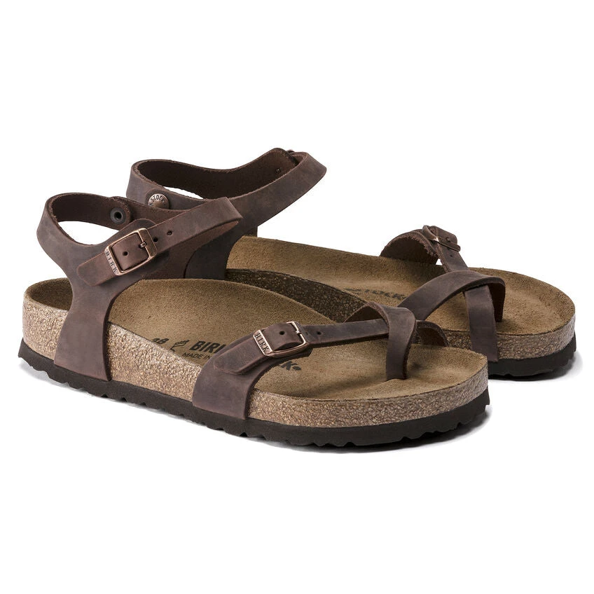 Birkenstock Women's Taormina Habana Oiled Leather- Regular/Wide 4 Birkenstock Women's Taormina Habana Oiled Leather- Regular/Wide - Image 2