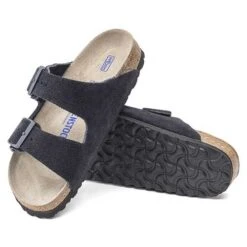 Birkenstock Arizona Suede Soft Footbed -Midnight- Medium/Narrow -Optimal Sportswear Store 1020716 sole