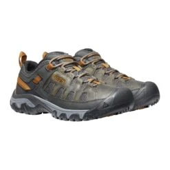 Keen Men's Targhee Vent Trail Shoe - Raven/Bronze Brown - Regular (D) -Optimal Sportswear Store 1020743 PLA large