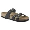 Birkenstock Women's Franca Oiled Leather Sandals- Black- Regular/Wide 2 Birkenstock Women's Franca Oiled Leather Sandals- Black- Regular/Wide -Optimal Sportswear Store 1021203