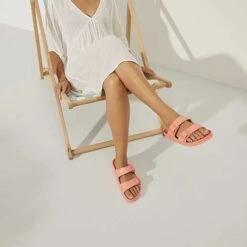Birkenstock Arizona EVA Sandal - Coral Peach- Medium/Narrow -Optimal Sportswear Store 1022367 f look f
