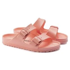 Birkenstock Arizona EVA Sandal - Coral Peach- Medium/Narrow -Optimal Sportswear Store 1022367 pair