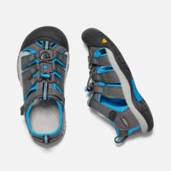 Keen Big Kids' Newport H2 Sandal - Magnet/Brilliant Blue -Optimal Sportswear Store 1022839 PLD PDP 1