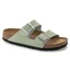 Birkenstock Women's Arizona Nubuck - Matcha- Medium/Narrow -Optimal Sportswear Store 1024116