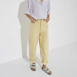 Birkenstock Women's Arizona Nubuck - Matcha- Medium/Narrow -Optimal Sportswear Store 1024116 f look f