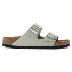 Birkenstock Women's Arizona Nubuck - Matcha- Medium/Narrow -Optimal Sportswear Store 1024116 side