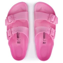 Birkenstock Women's Arizona EVA Sandal - Candy Pink- Medium/Narrow -Optimal Sportswear Store 1024658 1024519 top