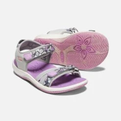 Keen Little Kids' Verano Sandal - Vapor/African Violet -Optimal Sportswear Store 1024823 PPS PDP 1