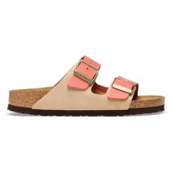 Birkenstock Women's Arizona Nubuck Sandal - Mars/Sandcastle - Regular (B) -Optimal Sportswear Store 1025757 side