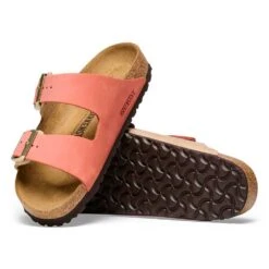 Birkenstock Women's Arizona Nubuck Sandal - Mars/Sandcastle - Regular (B) -Optimal Sportswear Store 1025757 sole