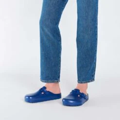 Birkenstock Women's Boston EVA Clog - Navy - Medium/Narrow 13 Birkenstock Women's Boston EVA Clog - Navy - Medium/Narrow -Optimal Sportswear Store 1026216 f look m