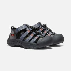 Keen Little Kids' Newport H2 Sandal - Steel Grey/Black -Optimal Sportswear Store 1026268 PLA PDP 1