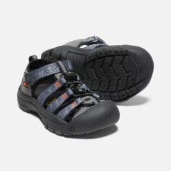 Keen Little Kids' Newport H2 Sandal - Steel Grey/Black -Optimal Sportswear Store 1026268 PPS PDP 1