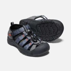 Keen Big Kids' Newport H2 - Steel Grey/Black 9 Keen Big Kids' Newport H2 - Steel Grey/Black -Optimal Sportswear Store 1026277 PPS PDP