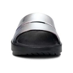 OOfos Women's OOahh Luxe Slide- Calypso -Optimal Sportswear Store 1101CALYPSO shot3 1 932x680 ce16440b 5d1d 4a1c 9d15 309069d1330d