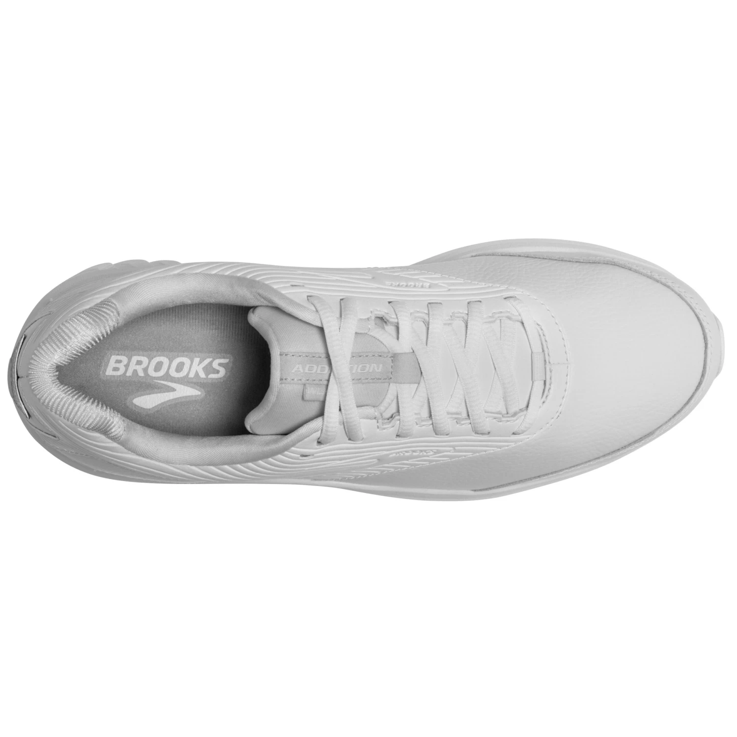 BROOKS Men's Addiction Walker 2 Walking Shoe- White/White- Extra Wide (4E) 7 BROOKS Men's Addiction Walker 2 Walking Shoe- White/White- Extra Wide (4E) - Image 5