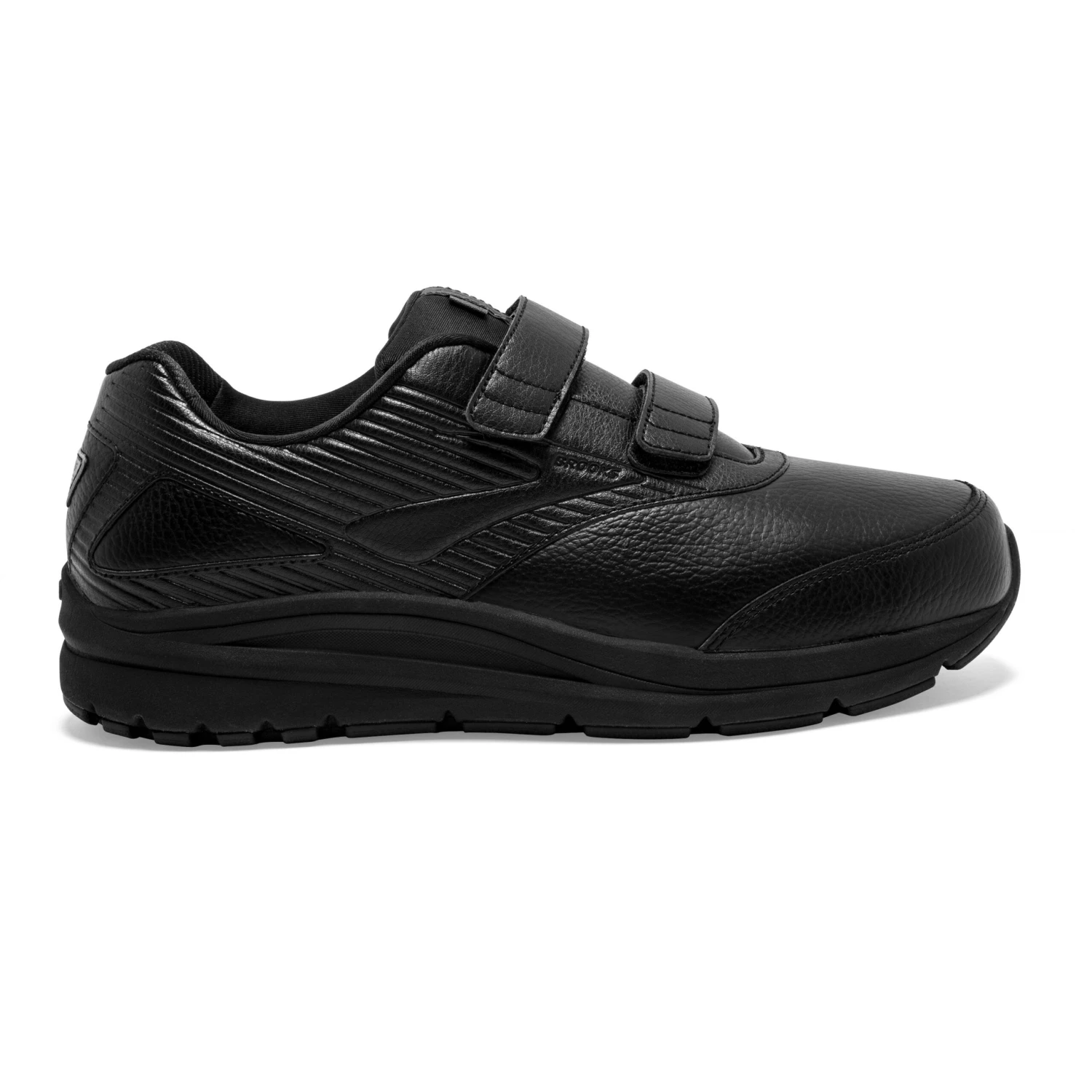 BROOKS Men's Addiction Walker V-Strap 2 Walking Shoe -Black/Black- Regular (D) 3 BROOKS Men's Addiction Walker V-Strap 2 Walking Shoe -Black/Black- Regular (D)