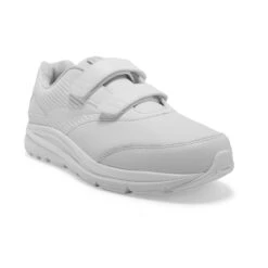 BROOKS Men's Addiction Walker V-Strap 2 Walking Shoe - White/White- Regular (D)