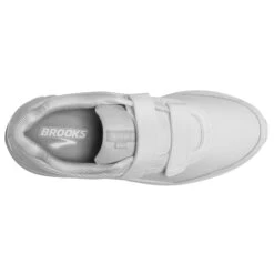 BROOKS Men's Addiction Walker V-Strap 2 Walking Shoes- White/White- Wide (2E) -Optimal Sportswear Store 110320 142 O Addiction Walker V Strap 2 02d49e5f ad6a 42df bf62 17fb3bf69ee5