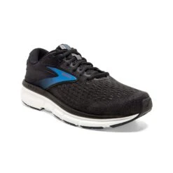 BROOKS Men's Dyad 11 Running Shoe - Black/Ebony/Blue - Wide (2E) -Optimal Sportswear Store 110323 064 A Dyad 11 CF F20 4db6e640 fba1 41ac 9a88 07bf3412a7b2
