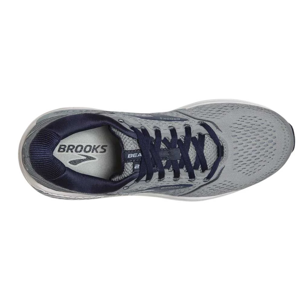 BROOKS Men's Beast 20 Running Shoe - Blue/Grey/Peacoat- Wide (2E) 7 BROOKS Men's Beast 20 Running Shoe - Blue/Grey/Peacoat- Wide (2E) - Image 5